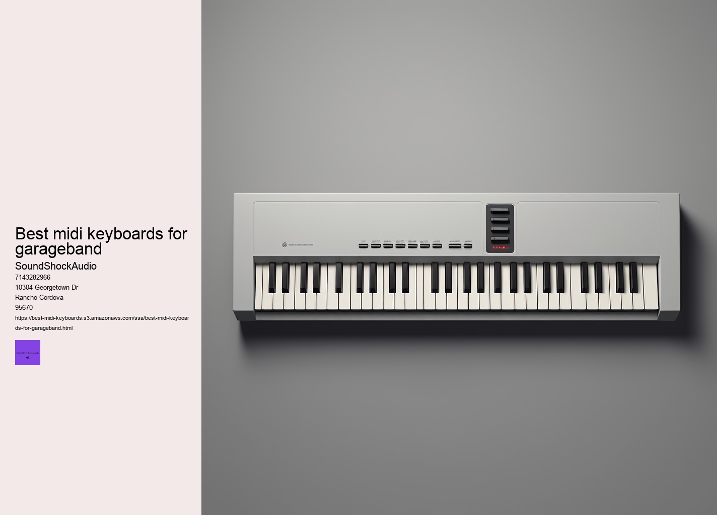 best midi keyboards for garageband