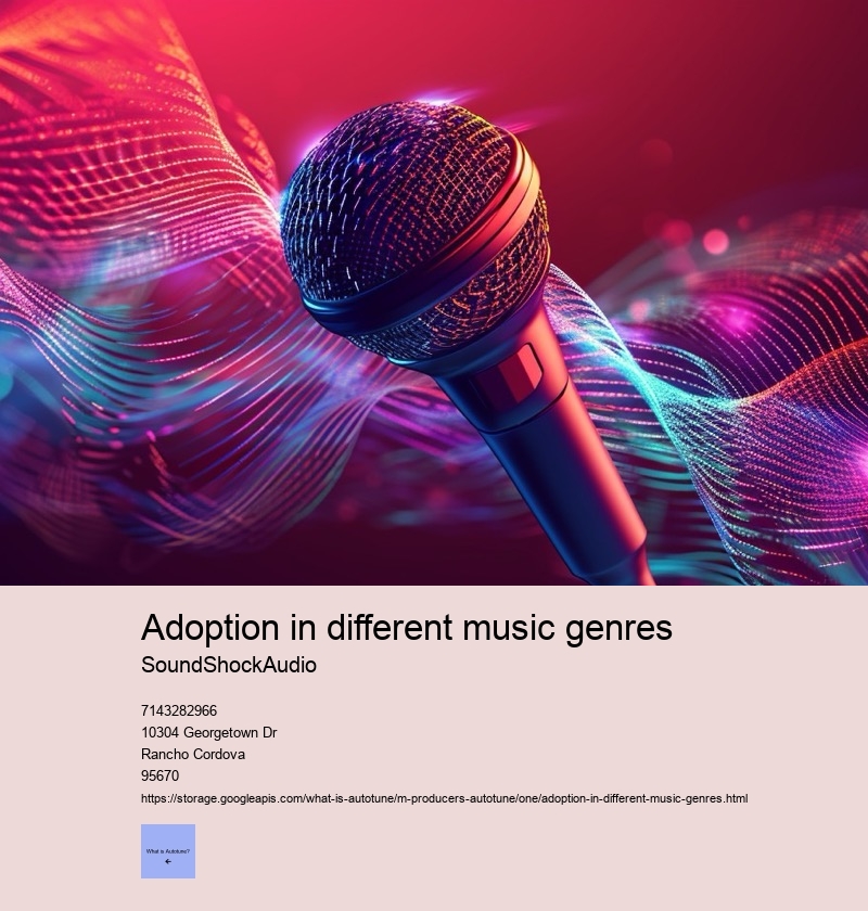 Adoption in different music genres