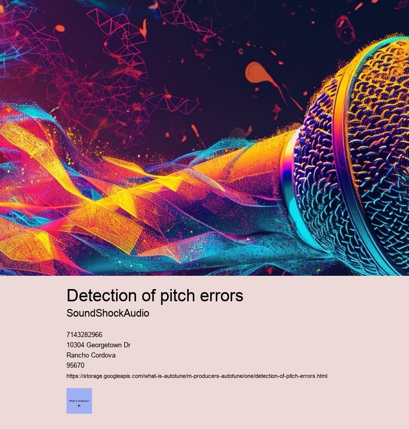 Detection of pitch errors