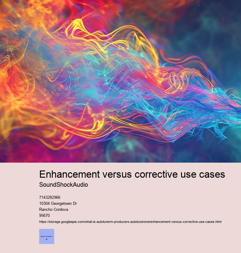 Enhancement versus corrective use cases