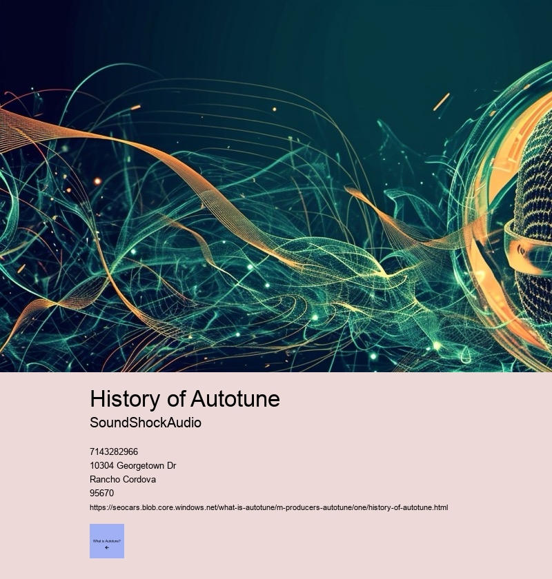 History of Autotune