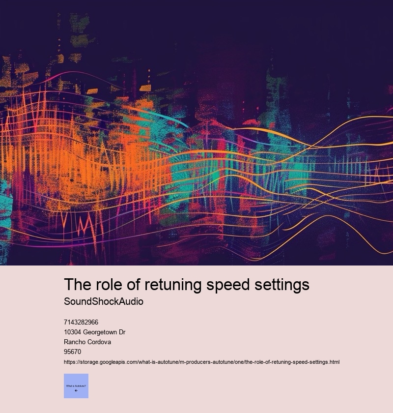 The role of retuning speed settings